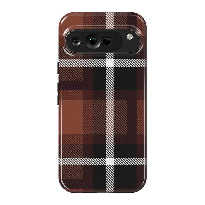 Pixel 9 Pro XL StrongFit Autumn Foliage Plaid by TMSarts