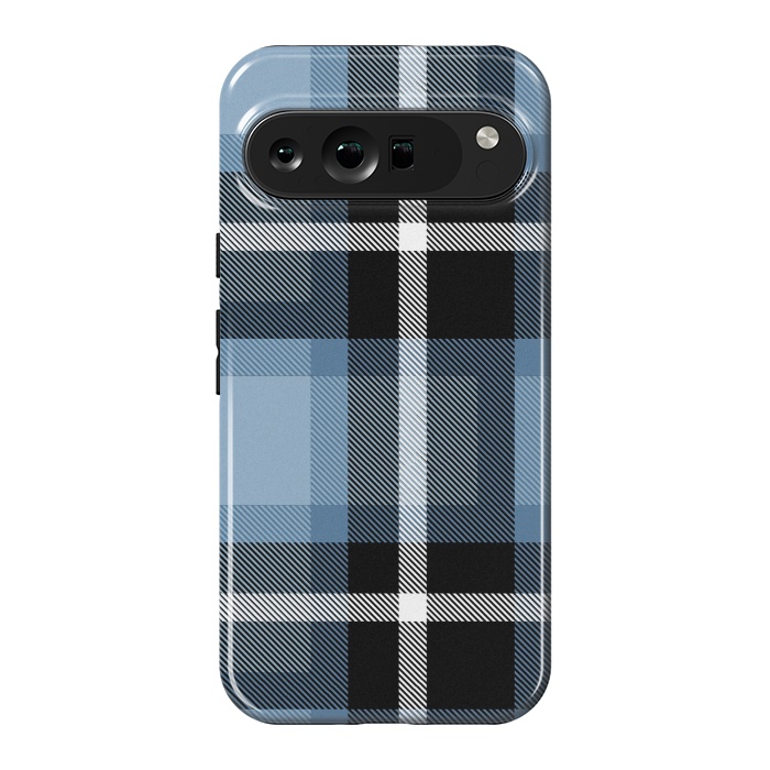 Pixel 9 Pro XL StrongFit Mist Scottish Plaid by TMSarts