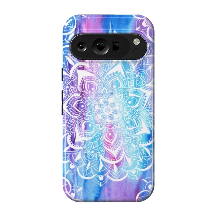 Pixel 9 pro StrongFit Mixed Emotions Mandala by Tangerine-Tane