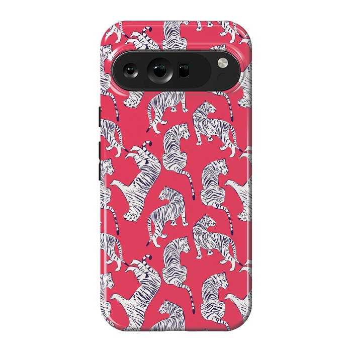 Pixel 9 Pro XL StrongFit Tiger Pattern, 004 by Jelena Obradovic