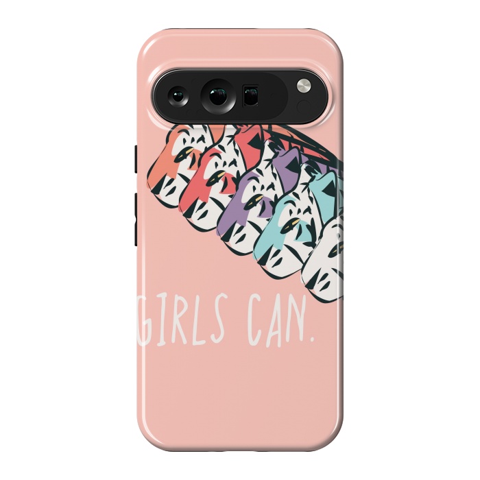 Pixel 9 Pro XL StrongFit Girls can, pink by Jelena Obradovic