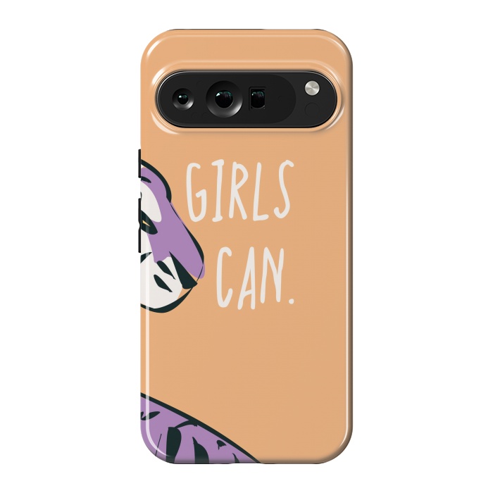 Pixel 9 Pro XL StrongFit Girls can, peach by Jelena Obradovic