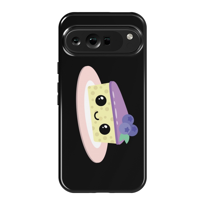 Pixel 9 Pro XL StrongFit Blueberry cheesecake by Laura Nagel