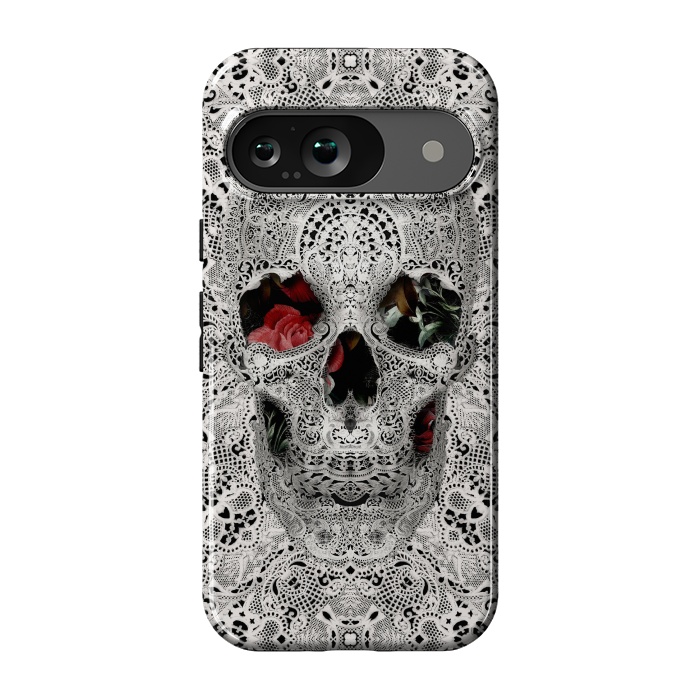 Pixel 9 StrongFit Lace Skull 2 by Ali Gulec