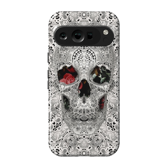 Pixel 9 pro StrongFit Lace Skull 2 by Ali Gulec