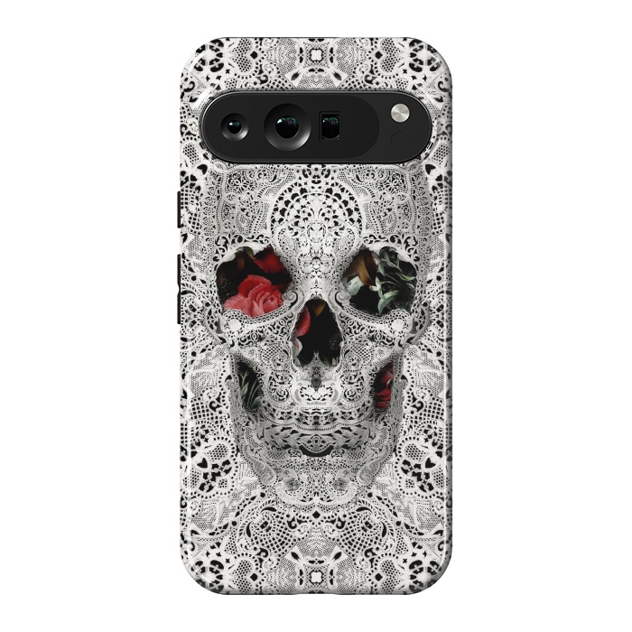 Pixel 9 Pro XL StrongFit Lace Skull 2 by Ali Gulec