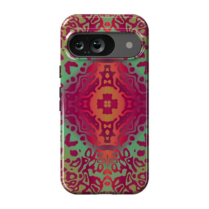 Pixel 9 StrongFit Colorful Mandalas by ArtsCase