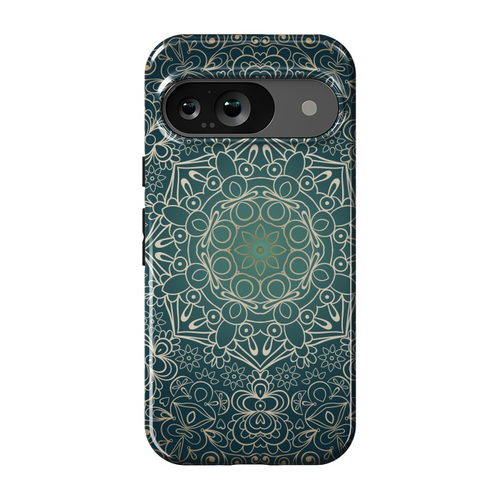 Pixel 9 StrongFit Fantasy Mandala Design by ArtsCase