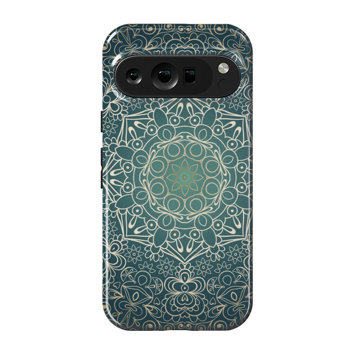 Pixel 9 pro StrongFit Fantasy Mandala Design by ArtsCase