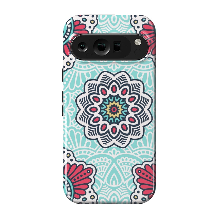 Pixel 9 pro StrongFit Mandala Pattern with Decorative Elements by ArtsCase