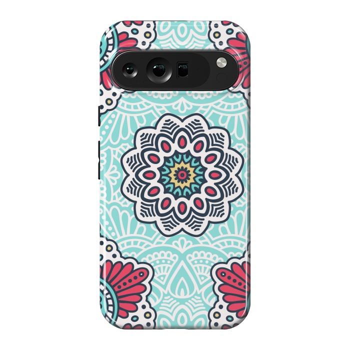 Pixel 9 Pro XL StrongFit Mandala Pattern with Decorative Elements by ArtsCase