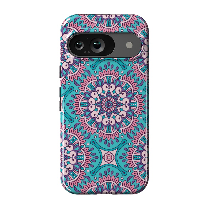 Pixel 9 StrongFit Oriental Mandala Pattern by ArtsCase