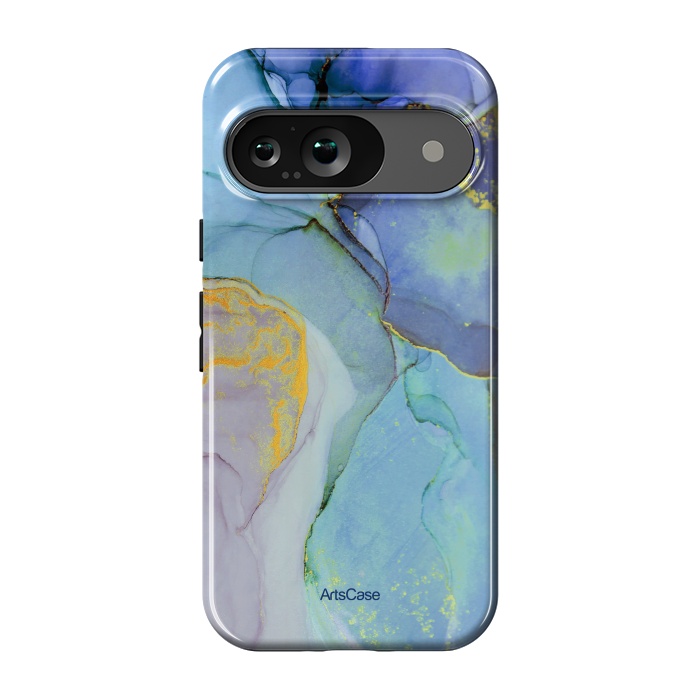 Pixel 9 StrongFit Ink Paint Abstract Marble by ArtsCase