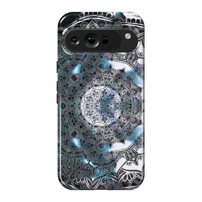 Pixel 9 Pro XL StrongFit Ink tie dye mandala by Oana 