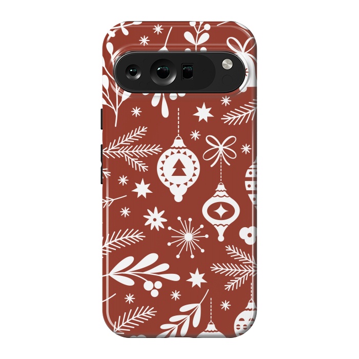 Pixel 9 Pro XL StrongFit Christmas Pattern II by ArtsCase