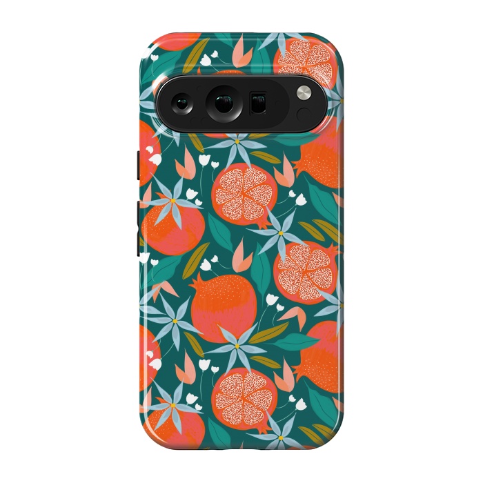 Pixel 9 pro StrongFit Summer Pomegranate by Uma Prabhakar Gokhale