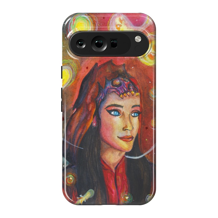 Pixel 9 Pro XL StrongFit Reina de las oscuridad by AlienArte 