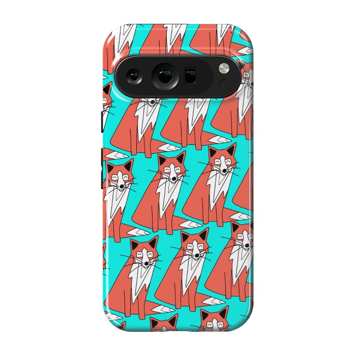 Pixel 9 pro StrongFit Fox pattern by Steve Wade (Swade)