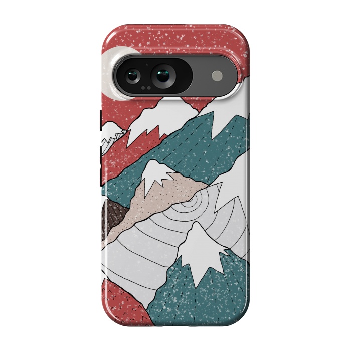 Pixel 9 StrongFit The winter snow peaks by Steve Wade (Swade)