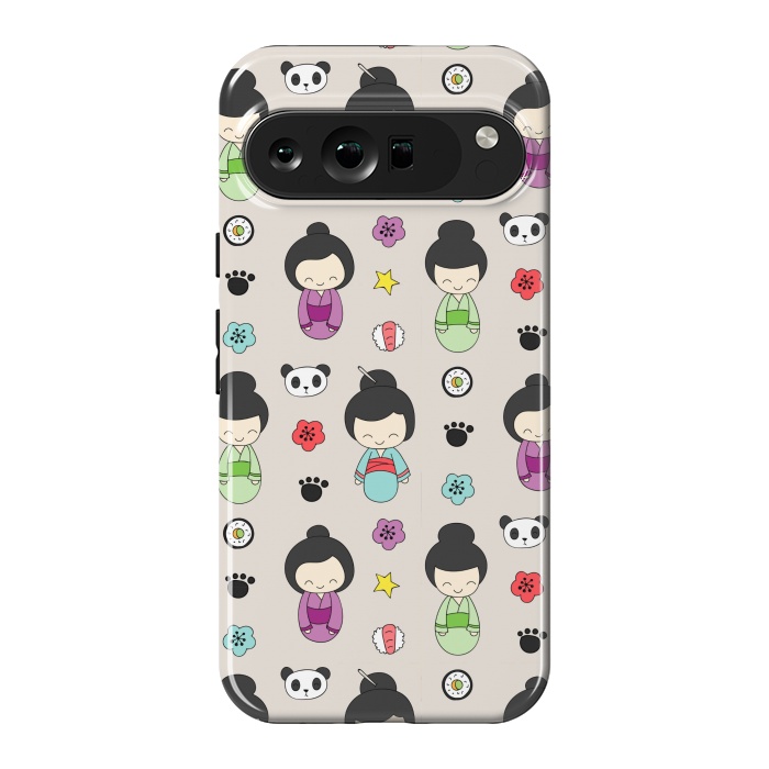 Pixel 9 Pro XL StrongFit russian doll pattern by MALLIKA