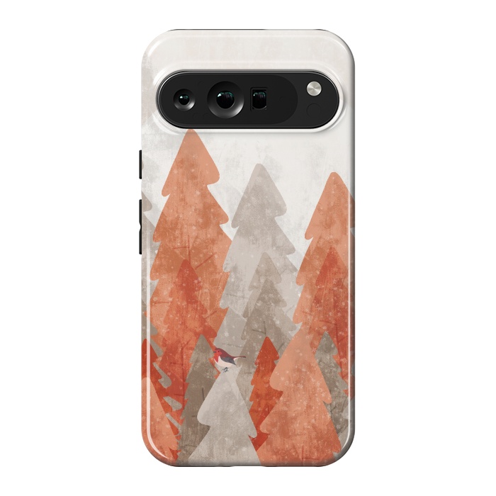 Pixel 9 Pro XL StrongFit The robins and the forest by Steve Wade (Swade)