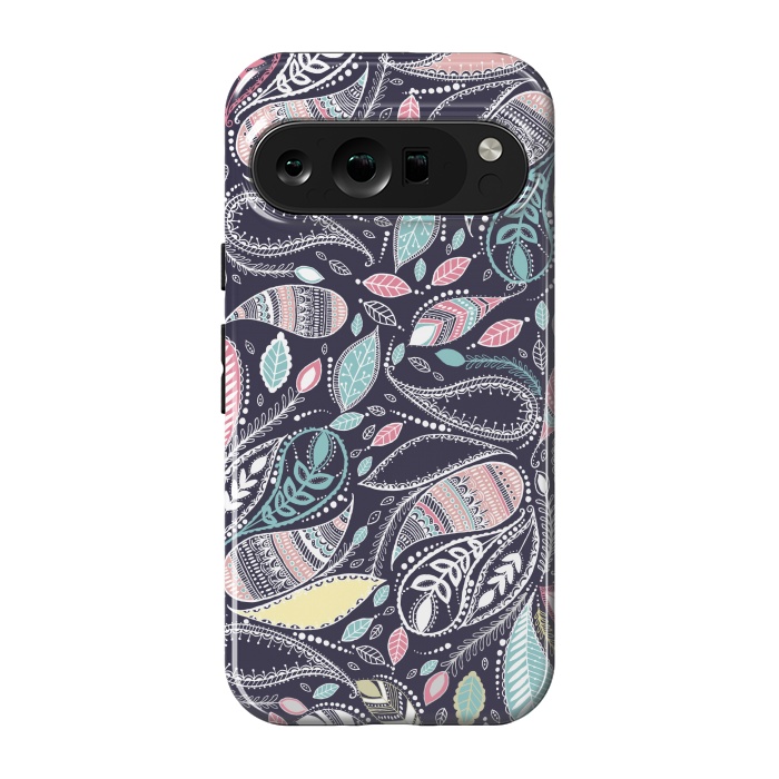 Pixel 9 pro StrongFit Paisley Princess by Rose Halsey