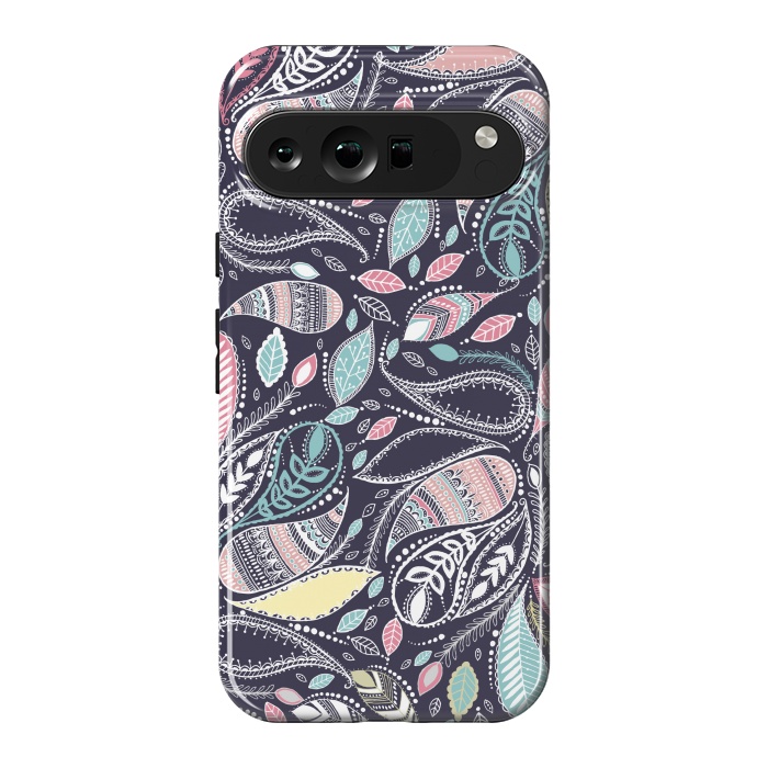 Pixel 9 Pro XL StrongFit Paisley Princess by Rose Halsey