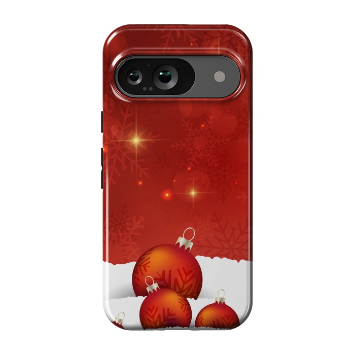 Pixel 9 StrongFit Red Christmas by Texnotropio