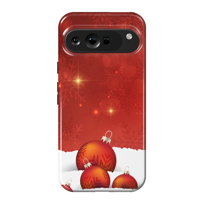 Pixel 9 Pro XL StrongFit Red Christmas by Texnotropio