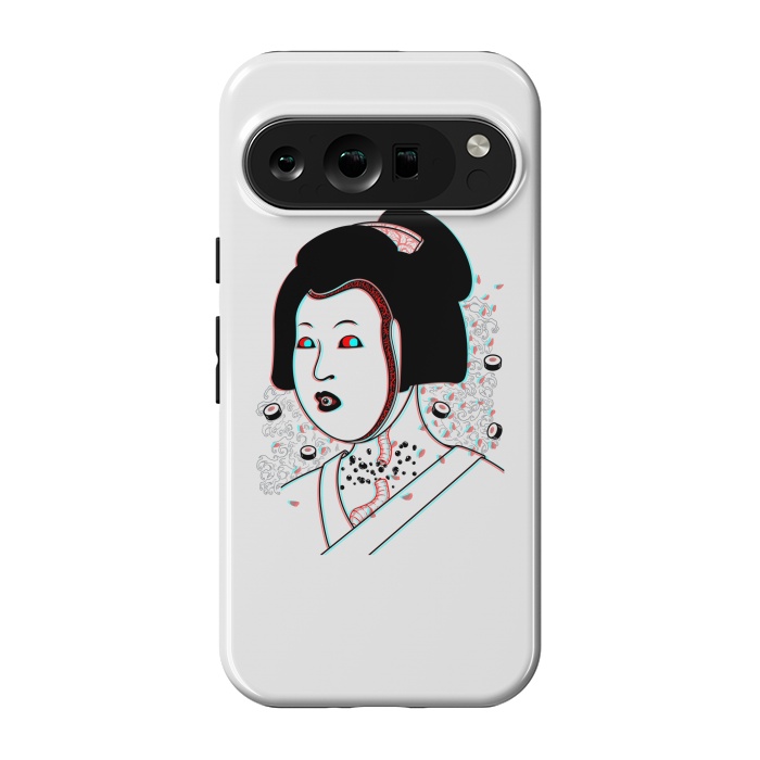 Pixel 9 pro StrongFit Psychedelic Geisha by Pigboom