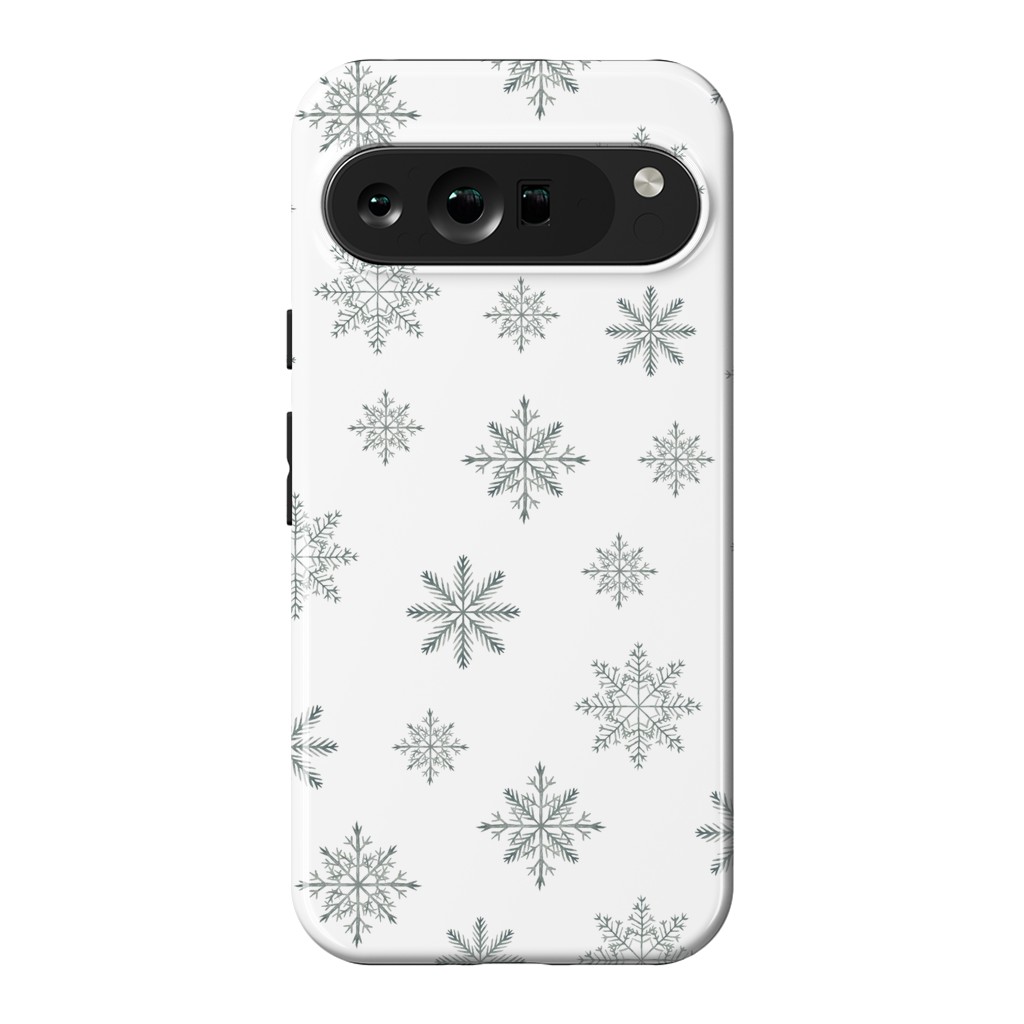 Pixel 9 Pro XL StrongFit Snowflakes by Julia Badeeva