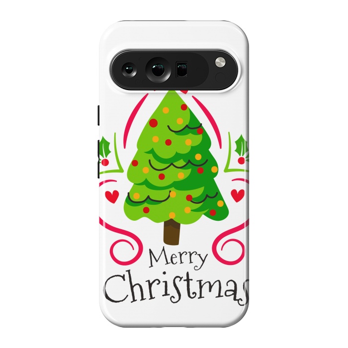 Pixel 9 Pro XL StrongFit merry xmas tree by haroulita