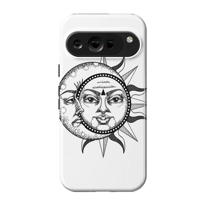 Pixel 9 pro StrongFit sun moon by haroulita