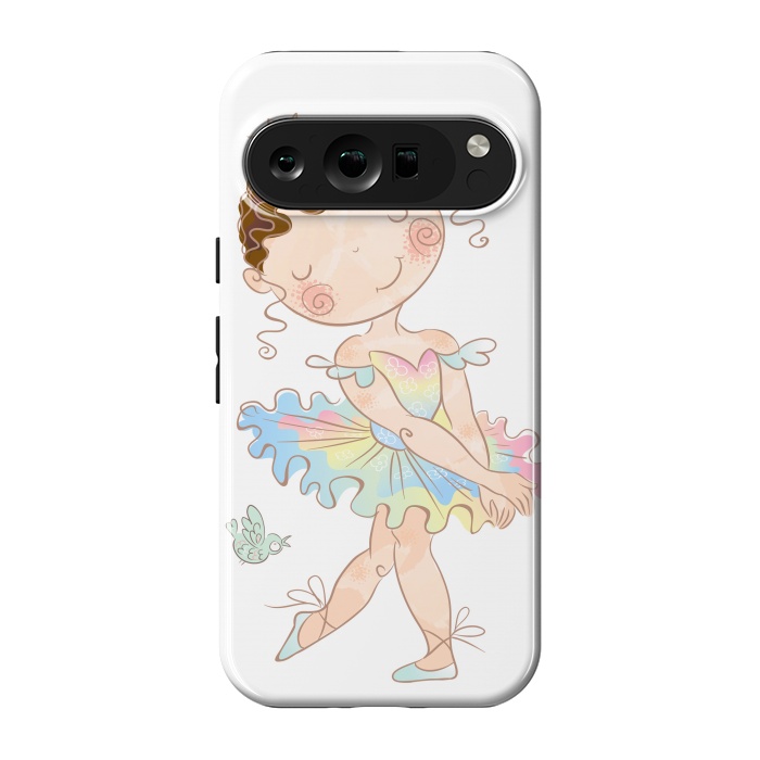 Pixel 9 pro StrongFit shy ballerina by haroulita