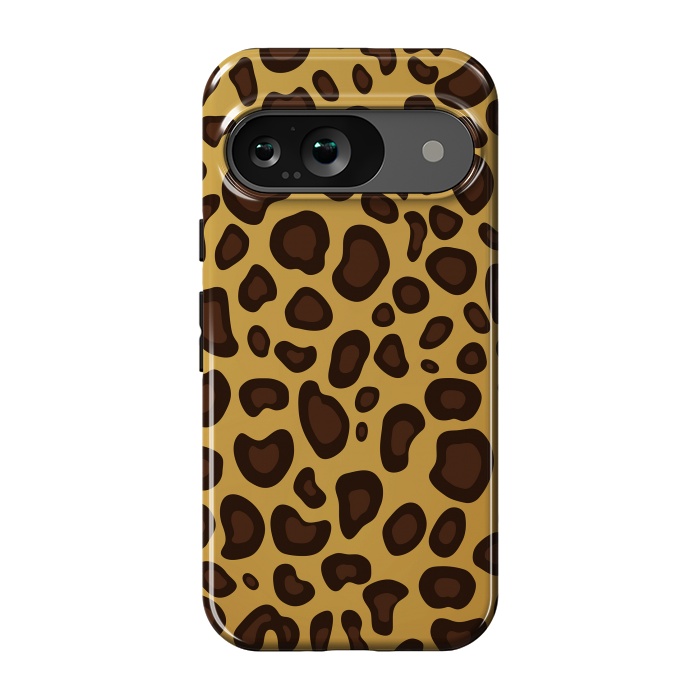 Pixel 9 StrongFit animal print leopard by haroulita