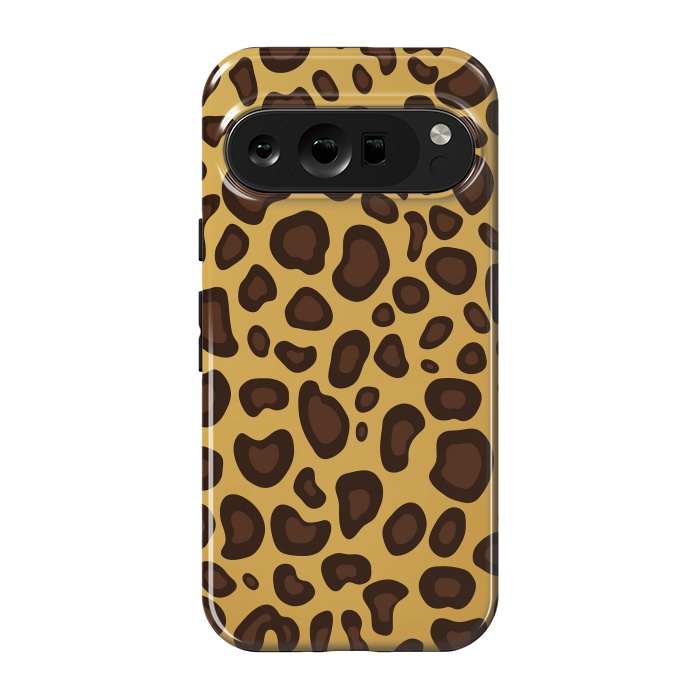 Pixel 9 pro StrongFit animal print leopard by haroulita