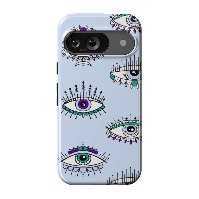 Pixel 9 StrongFit evil eyes by haroulita