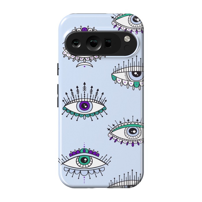 Pixel 9 pro StrongFit evil eyes by haroulita