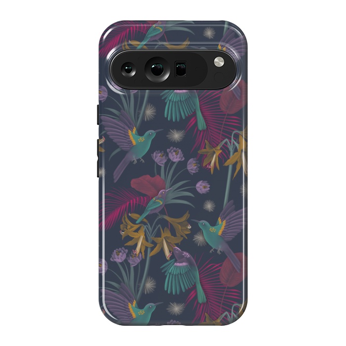 Pixel 9 Pro XL StrongFit Purple Sunbird by Tishya Oedit