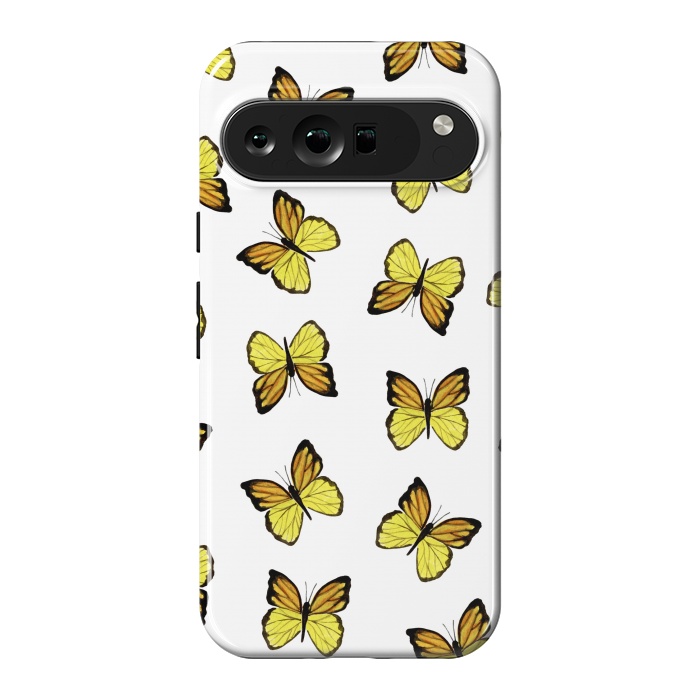 Pixel 9 Pro XL StrongFit Yellow butterflies by Julia Badeeva