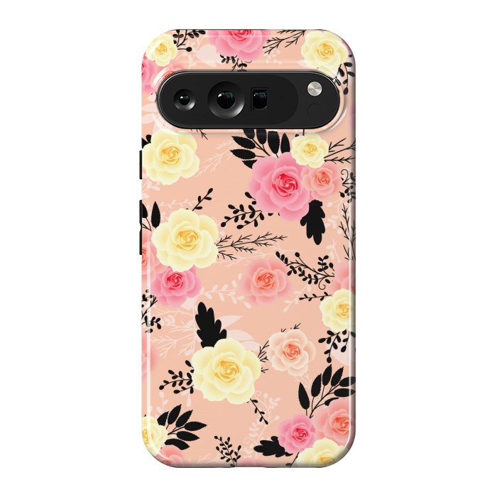 Pixel 9 Pro XL StrongFit Roses pattern by Jms