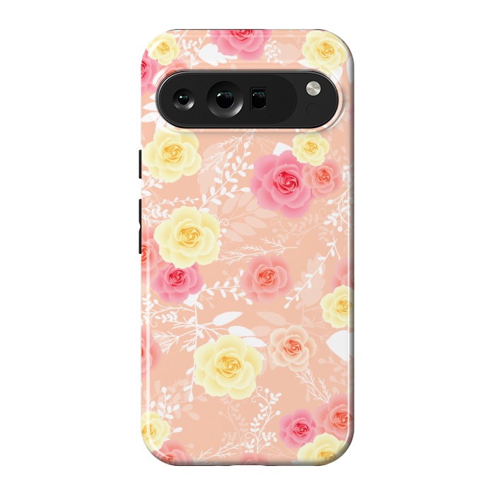 Pixel 9 Pro XL StrongFit Roses art by Jms