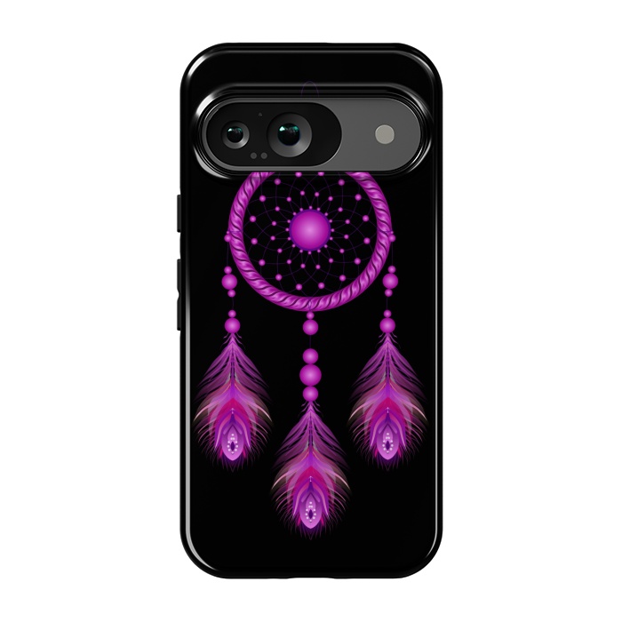 Pixel 9 StrongFit Pink dream catcher  by Winston