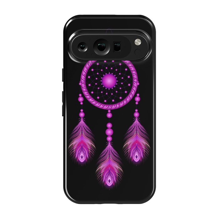 Pixel 9 pro StrongFit Pink dream catcher  by Winston