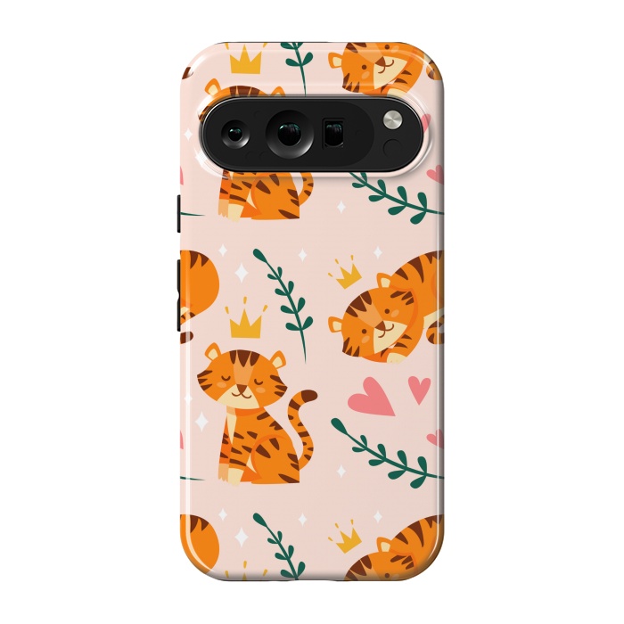 Pixel 9 pro StrongFit CUTE TIGER PRINT 2  by MALLIKA