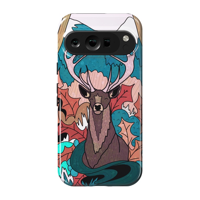 Pixel 9 pro StrongFit Winter deer forest by Steve Wade (Swade)