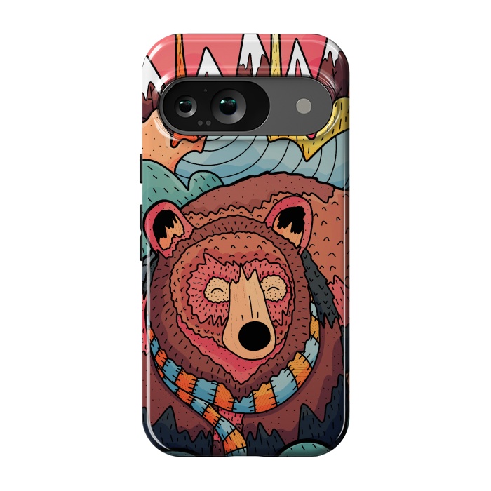 Pixel 9 StrongFit Winter bear forest by Steve Wade (Swade)