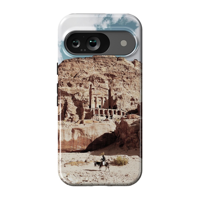 Pixel 9 StrongFit Petra temple Jordan sandstone landscape by Oana 