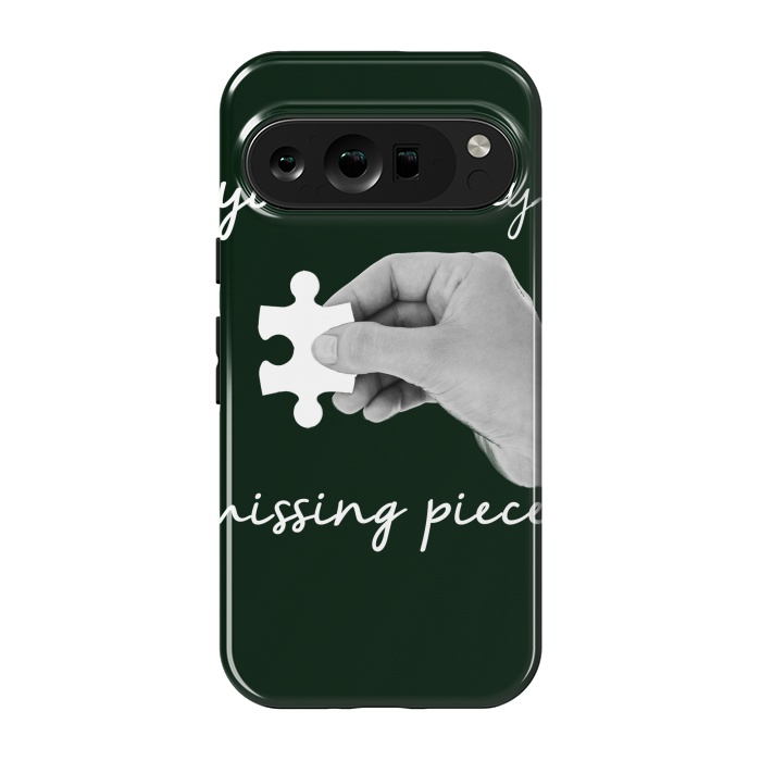 Pixel 9 pro StrongFit You are my missing piece valentine's day design by Oana 