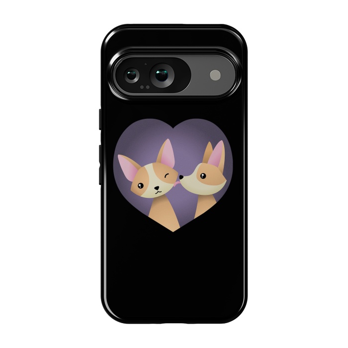 Pixel 9 StrongFit Corgi love by Laura Nagel